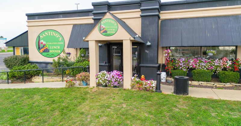 Exterior, front view to restaurant