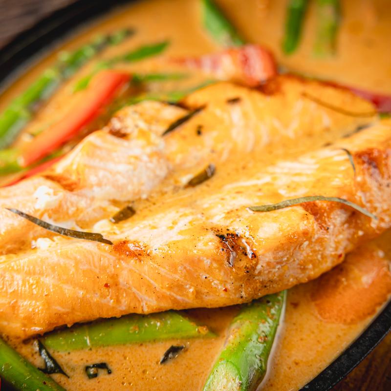 Salmon Panang Curry (S) photo
