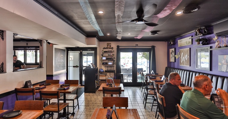 Diner tables and chairs