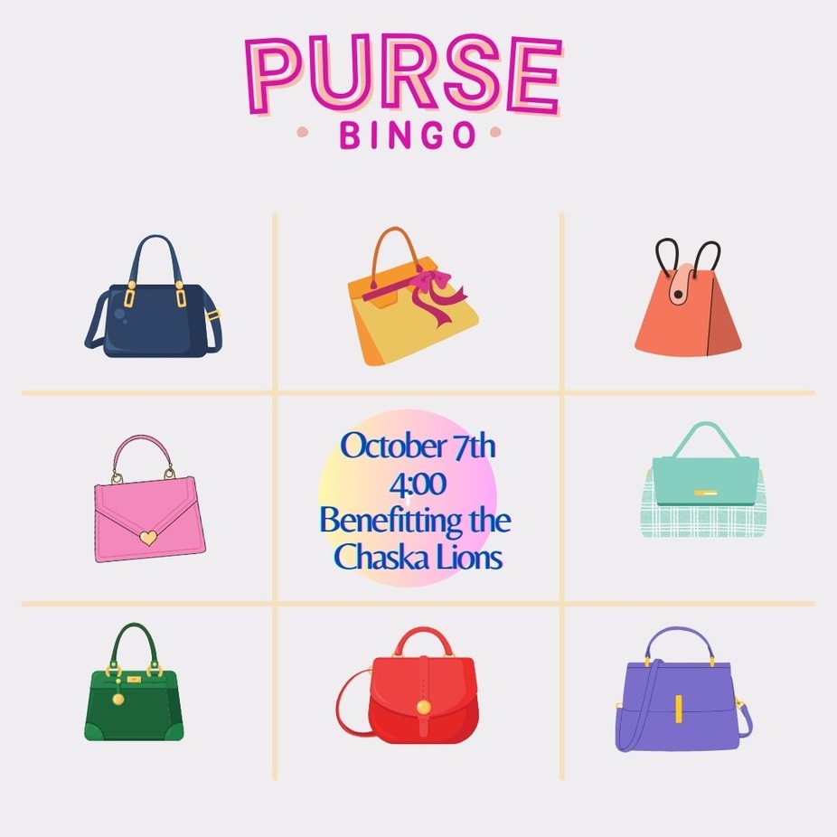 Purse Bingo event photo 1