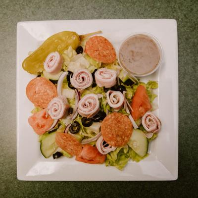 An antipasto salad.