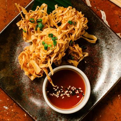 Sesame shrimp.