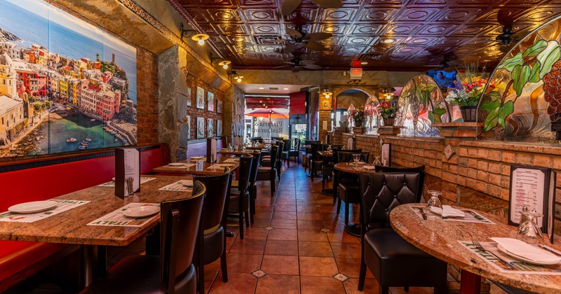 Tables ready for guests