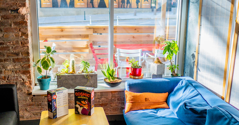 Interior, sitting area