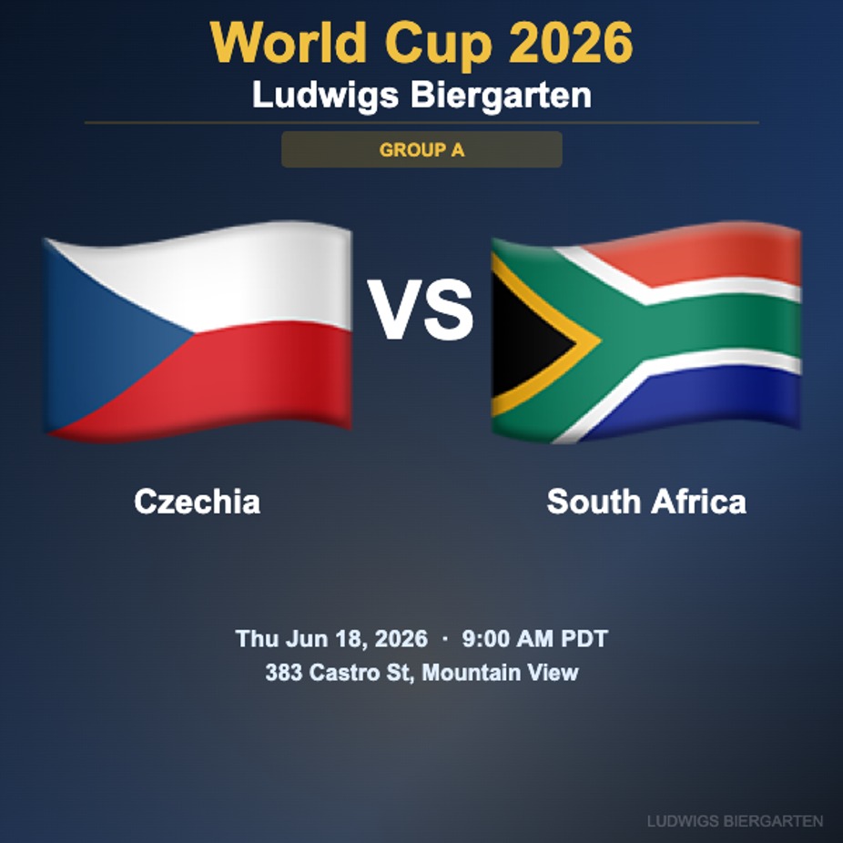 World Cup 2026: Czechia vs South Africa | Group A event photo