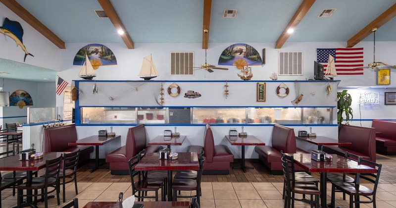 Interior dining area