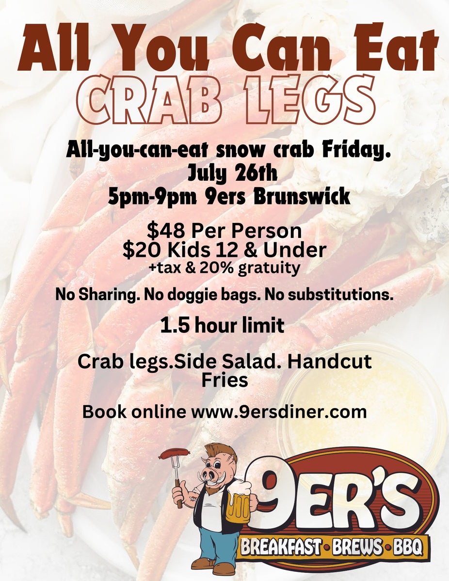 All You Can Eat Crab Legs Brunswick event photo