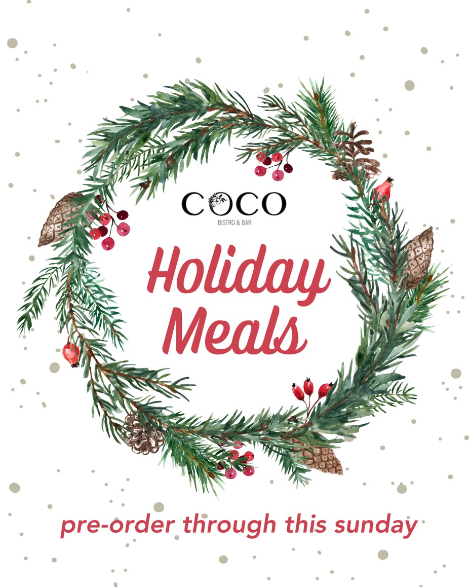 Holiday Menu Pre-Order! event photo