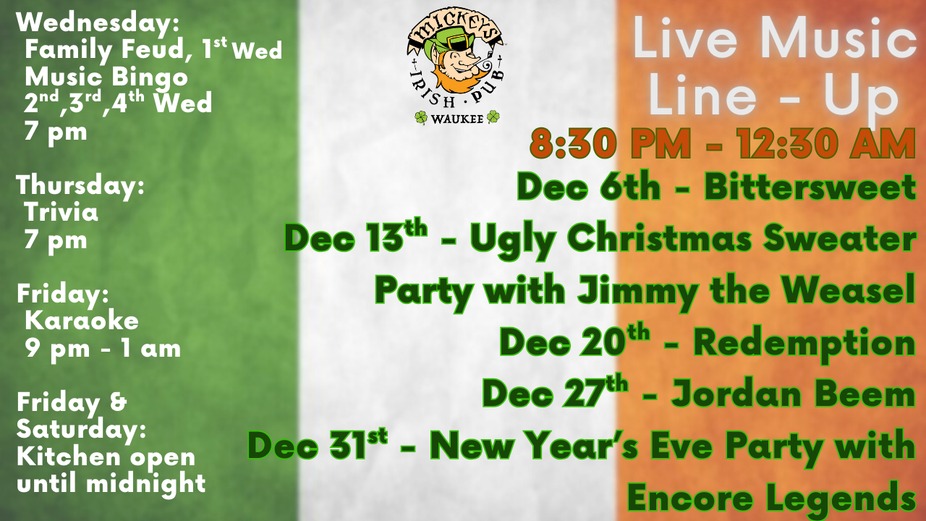 Live Music Every Saturday Night! event photo