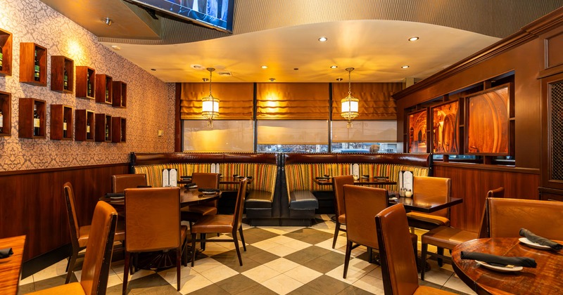 Interior seating area