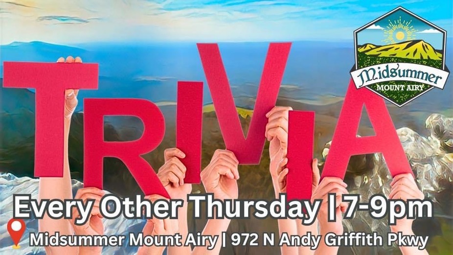 Midsummer Mount Airy | Trivia Night! event photo