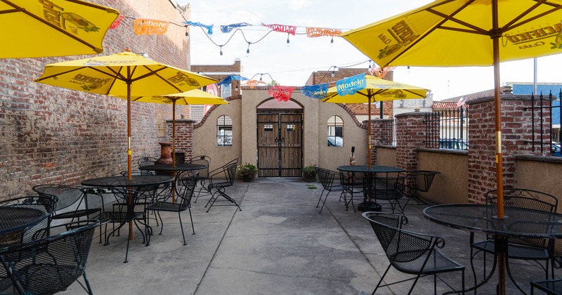 Exterior, seating space