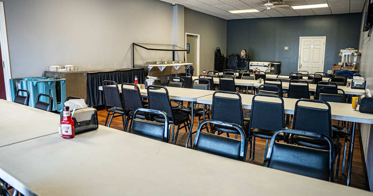 Interior, Banquet area