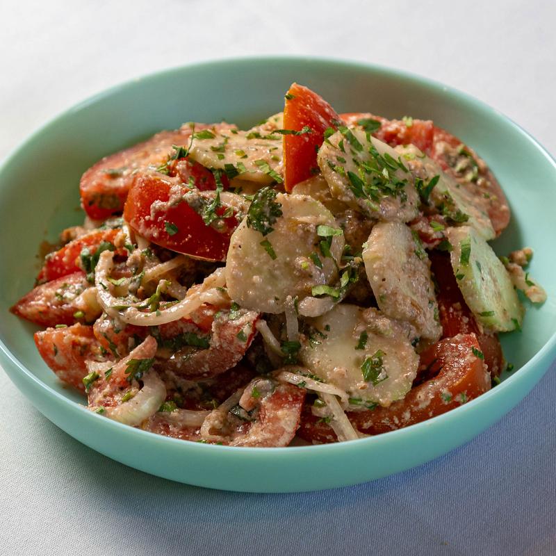 menu item 5 of 9, Ojakhuri Salad