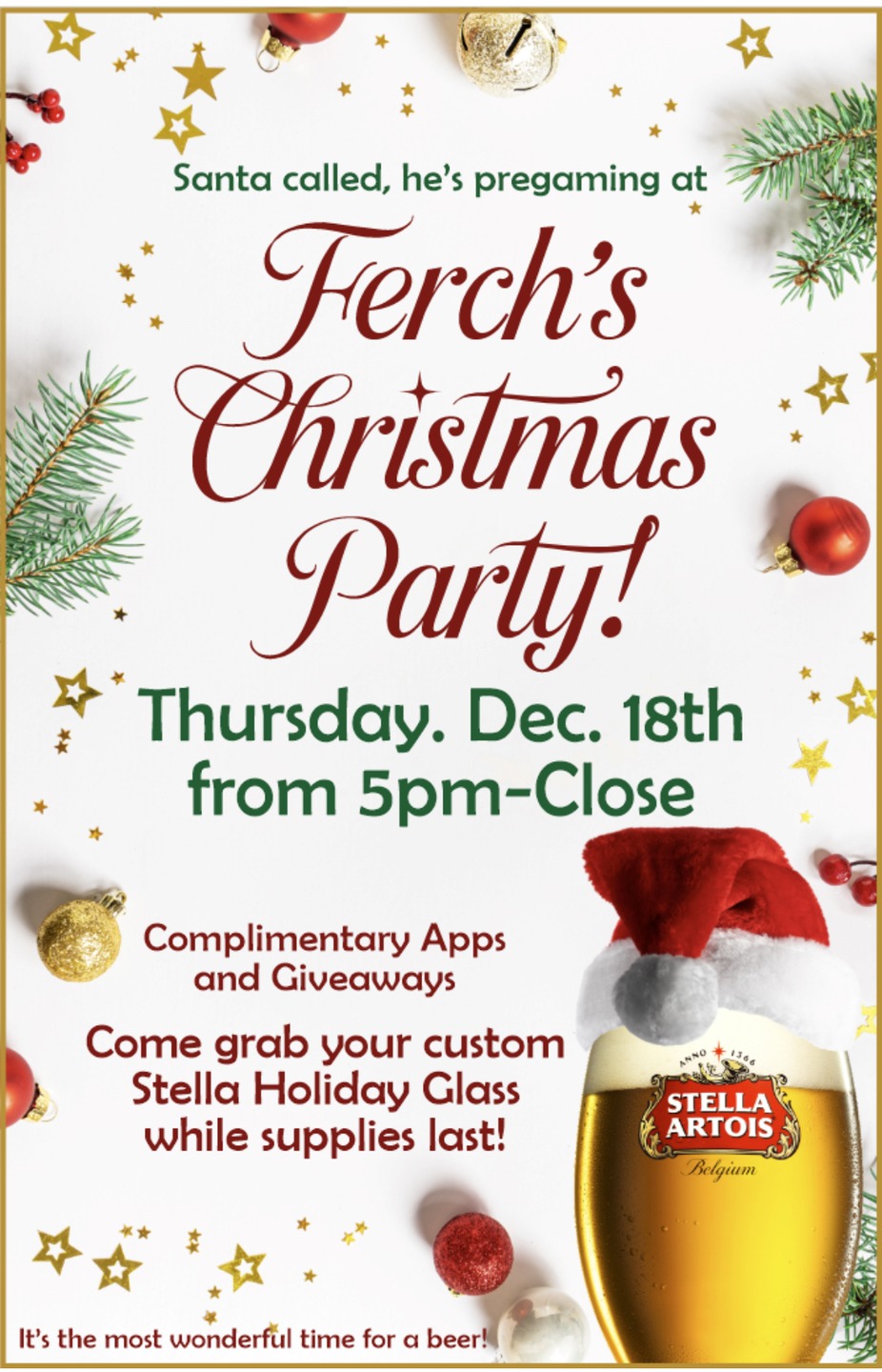 Ferch's Xmas Party!! event photo