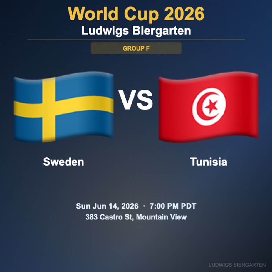 World Cup 2026: Sweden vs Tunisia | Group F event photo