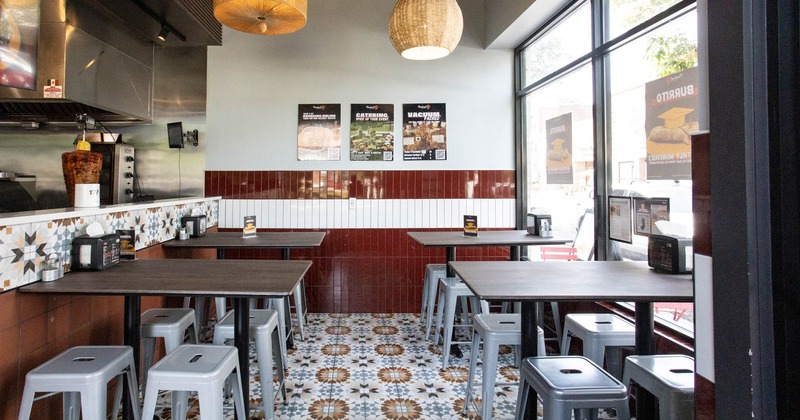 Tables ready for guests