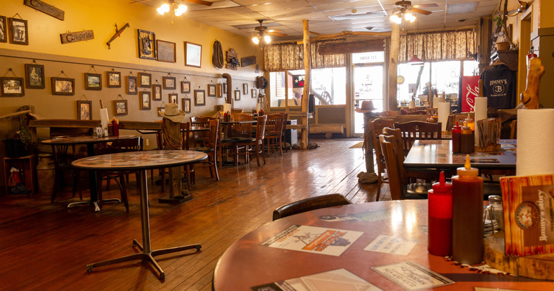 Interior, entrance and seating area