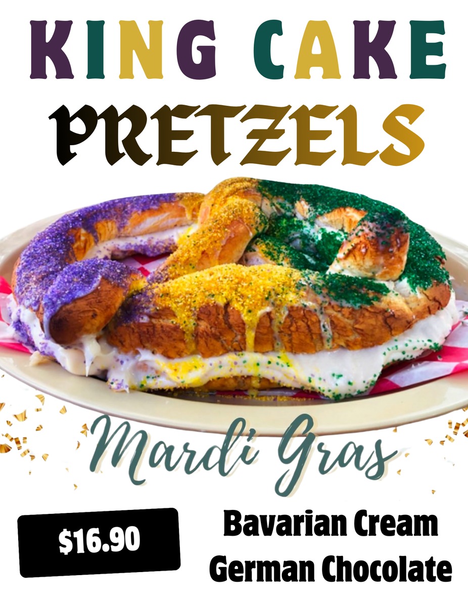 Carnival Season King Cake Pretzels are BACK event photo