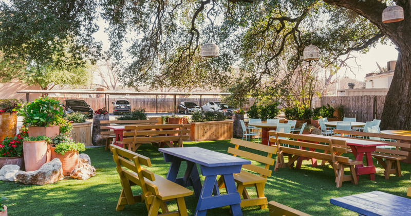 Exterior, patio area