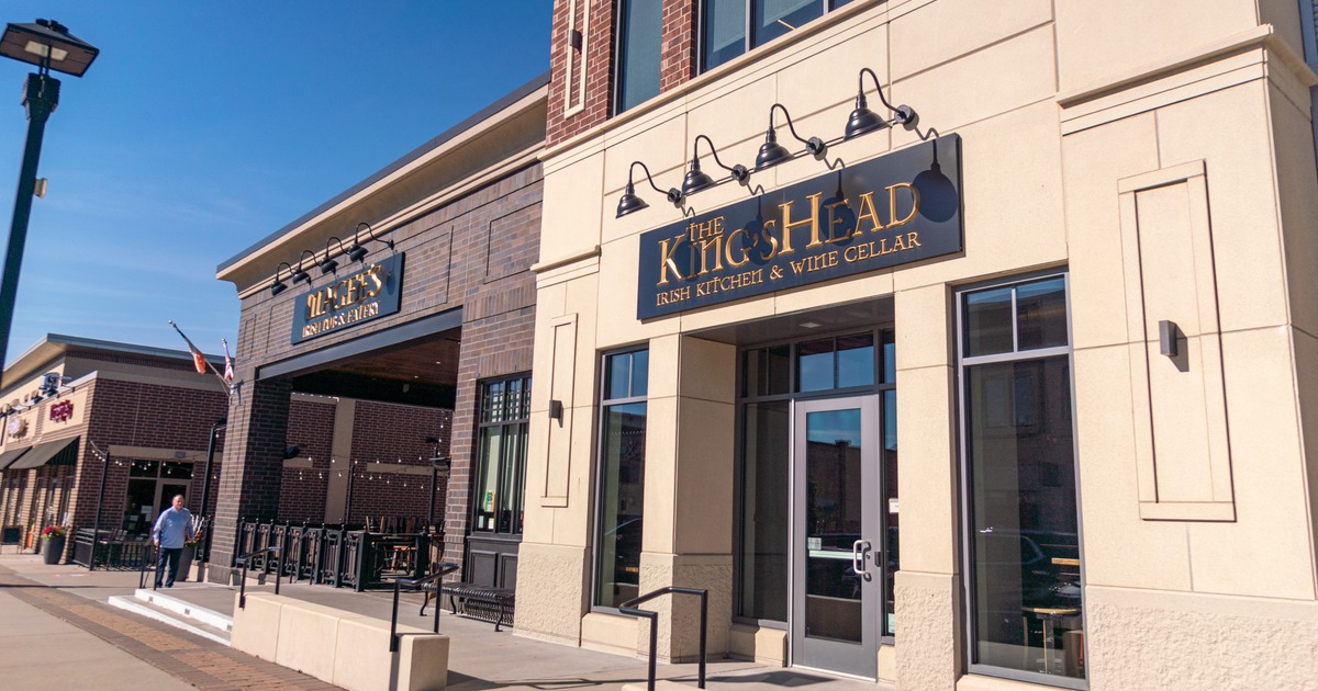 Front entrance to Kings Head event room