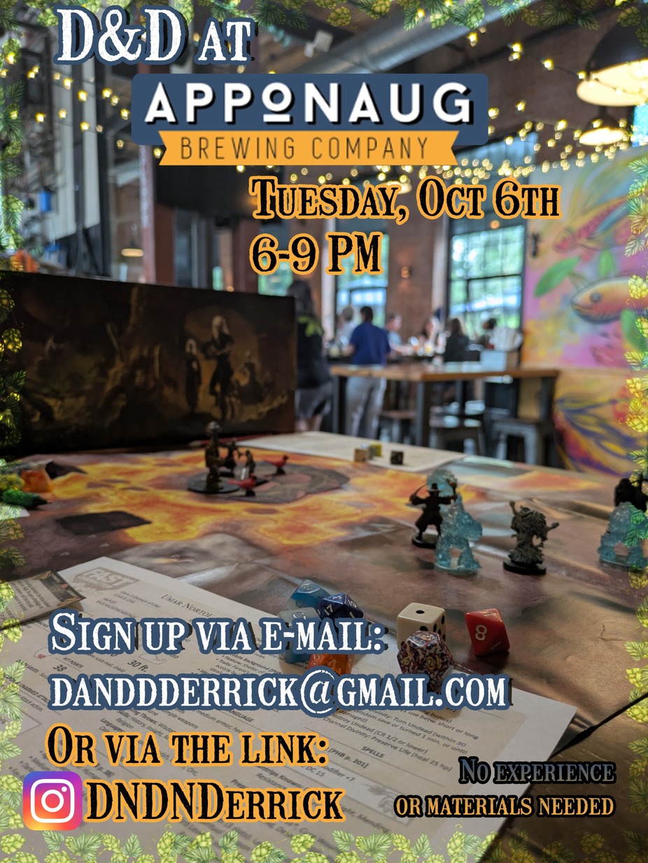 D&D with Derrick event photo
