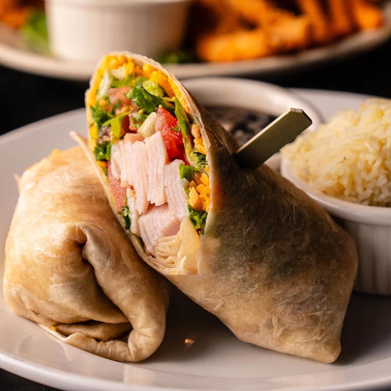 Turkey or Ham Wrap photo