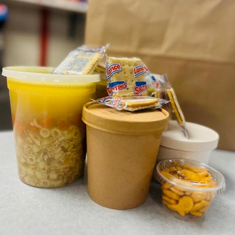 menu item 38 of 38, Made From Scratch! Never out of a can.