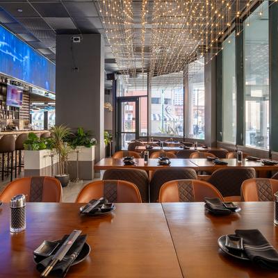Mt. Fuji interior, Dining space.