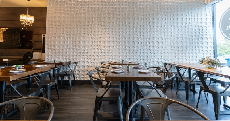 Interior dining area