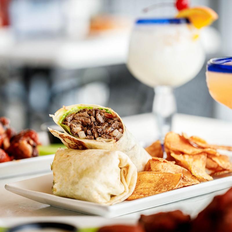 menu item 10 of 14, Hawaiian Wrap