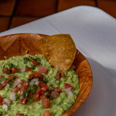 Gucamole plate.