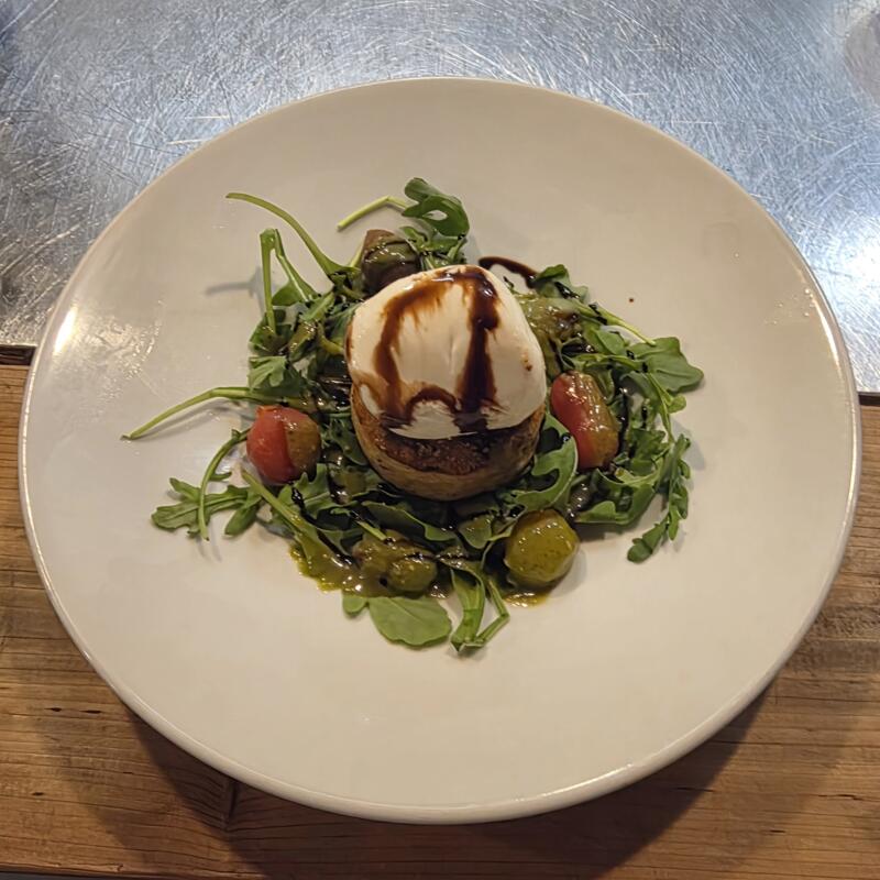 burrata + artichoke- photo