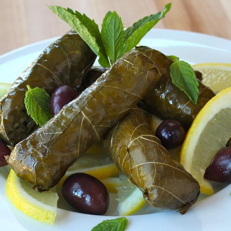 Vegetarian Grape Leaves photo