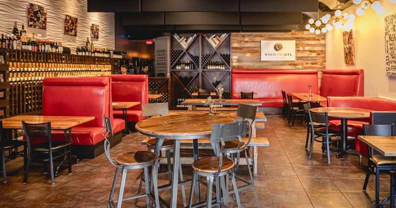 Interior, dining area