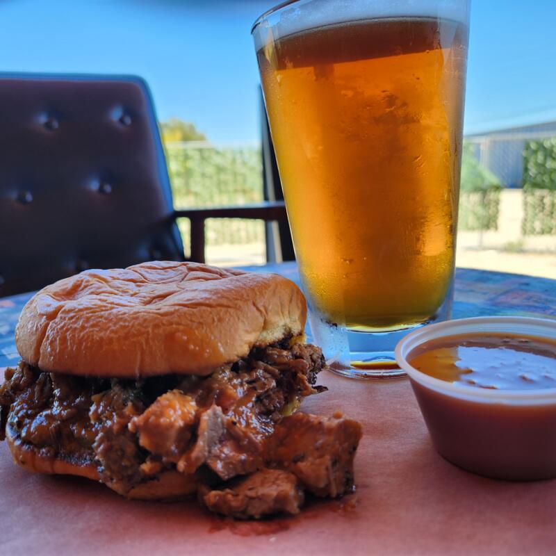 Wednesday Special Chopped Brisket Sandwich photo