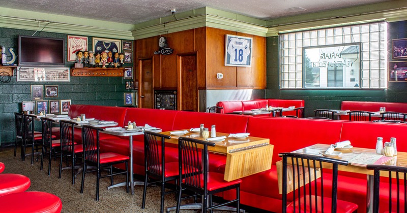 Interior, seating area