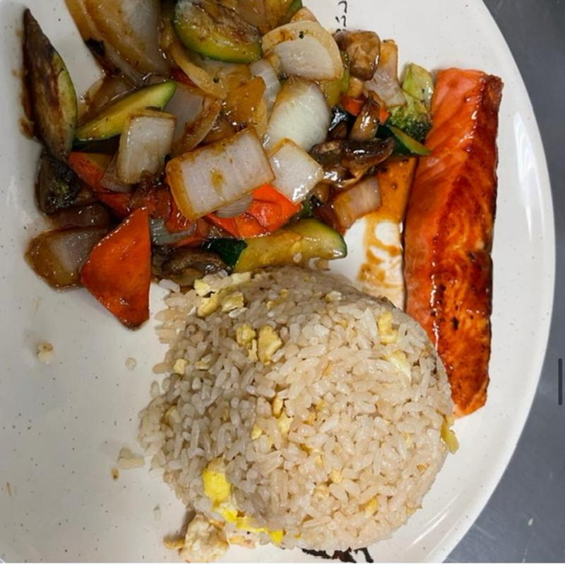 Kid's Salmon Hibachi photo