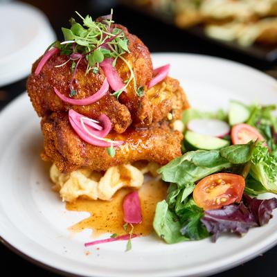 Spicy Chicken and Waffle photo