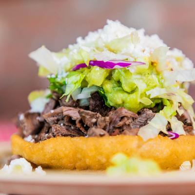 Grilled steak sope.