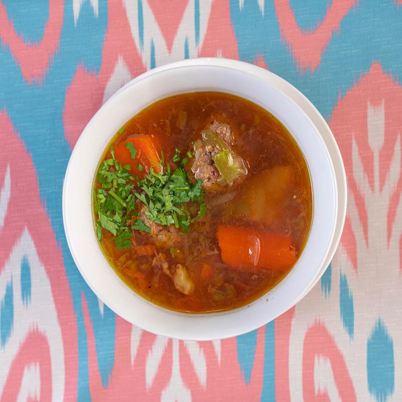 Teftel (Meatball Soup) photo