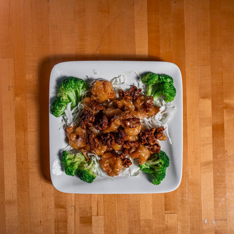 menu item 10 of 18, Honey Walnut Prawns