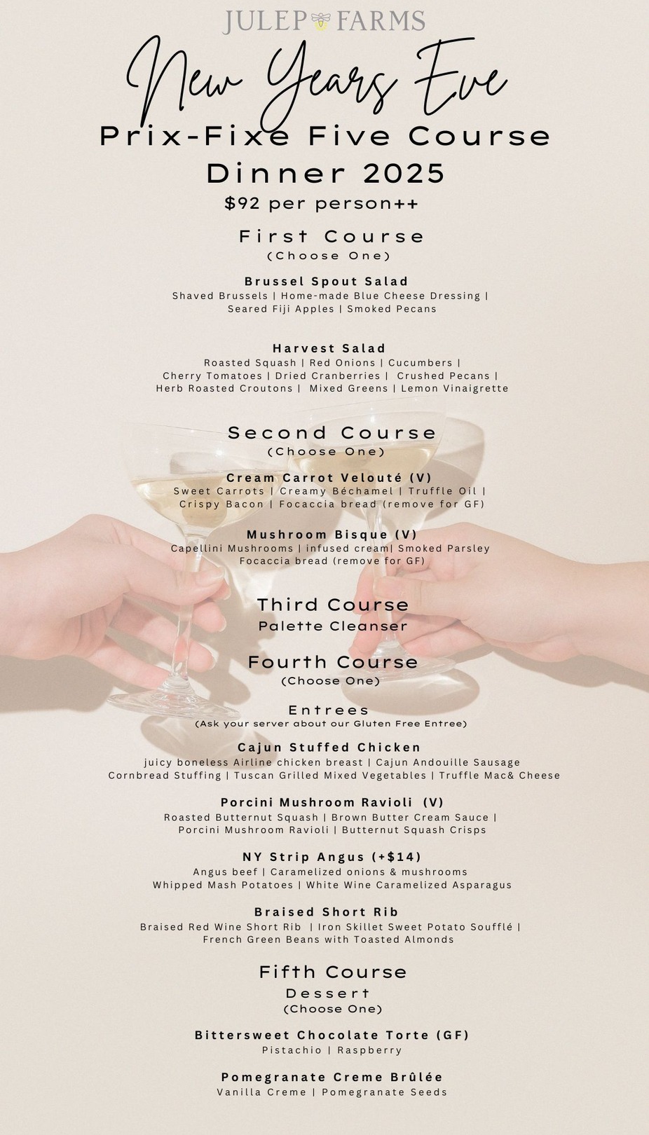 New Years Eve @ Julep Farms! event photo