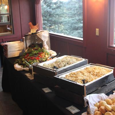 Mac and Cheese prepared for catering