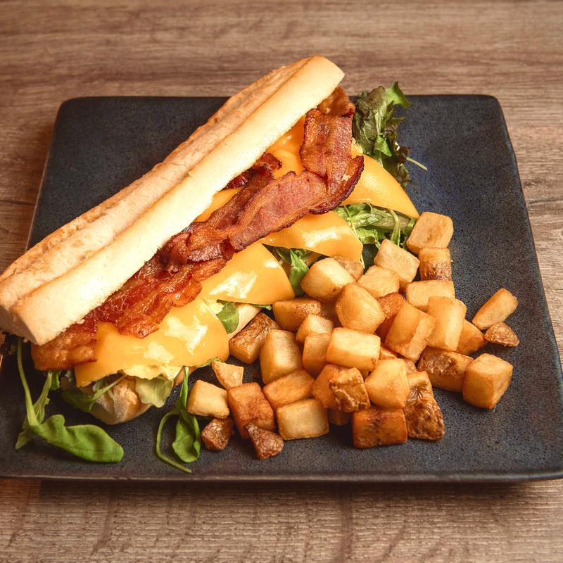 Classic egg sandwich photo