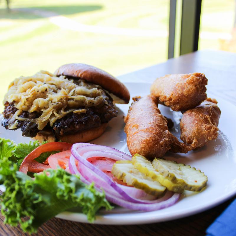 Fried Onion Burger photo