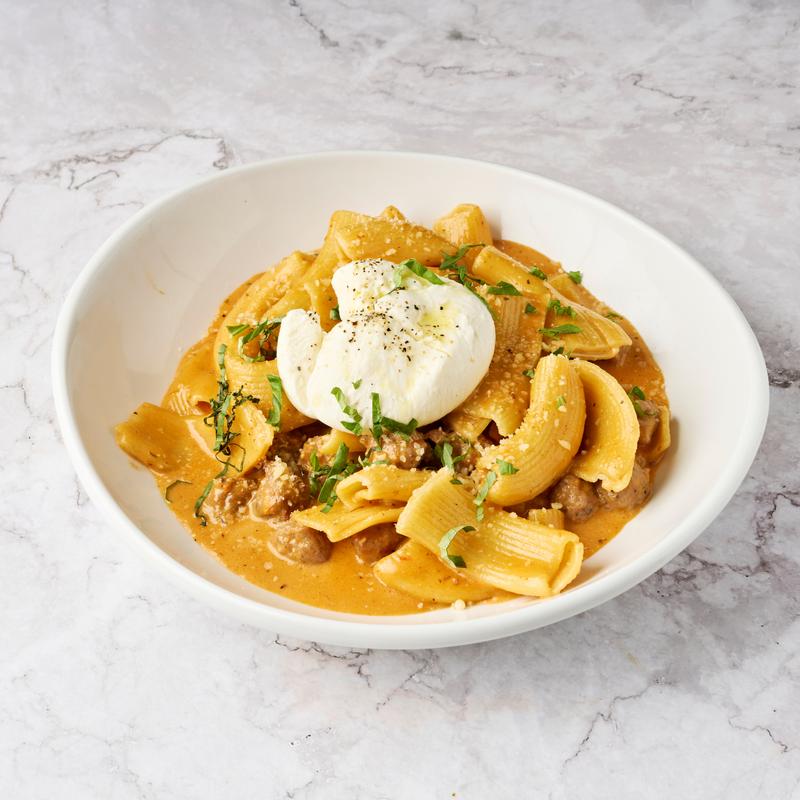 Rigatoni W Sausage and Burrata photo