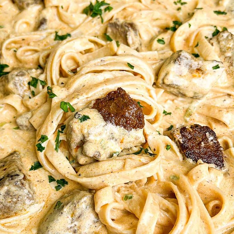 FILET ALFREDO PASTA photo