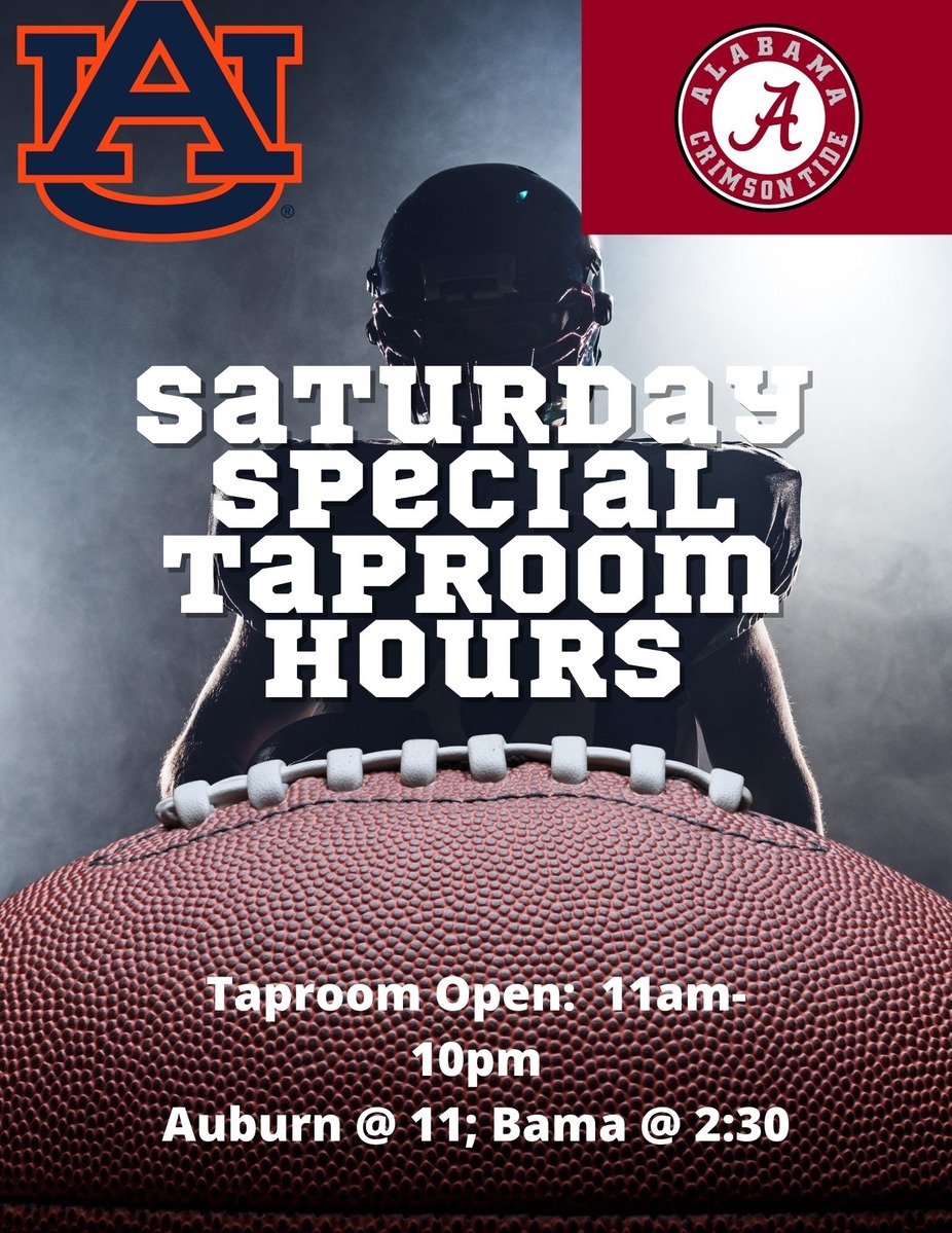 College Football specials and special taproom hours event photo