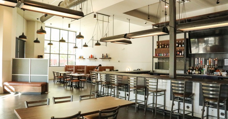 Interior dining space